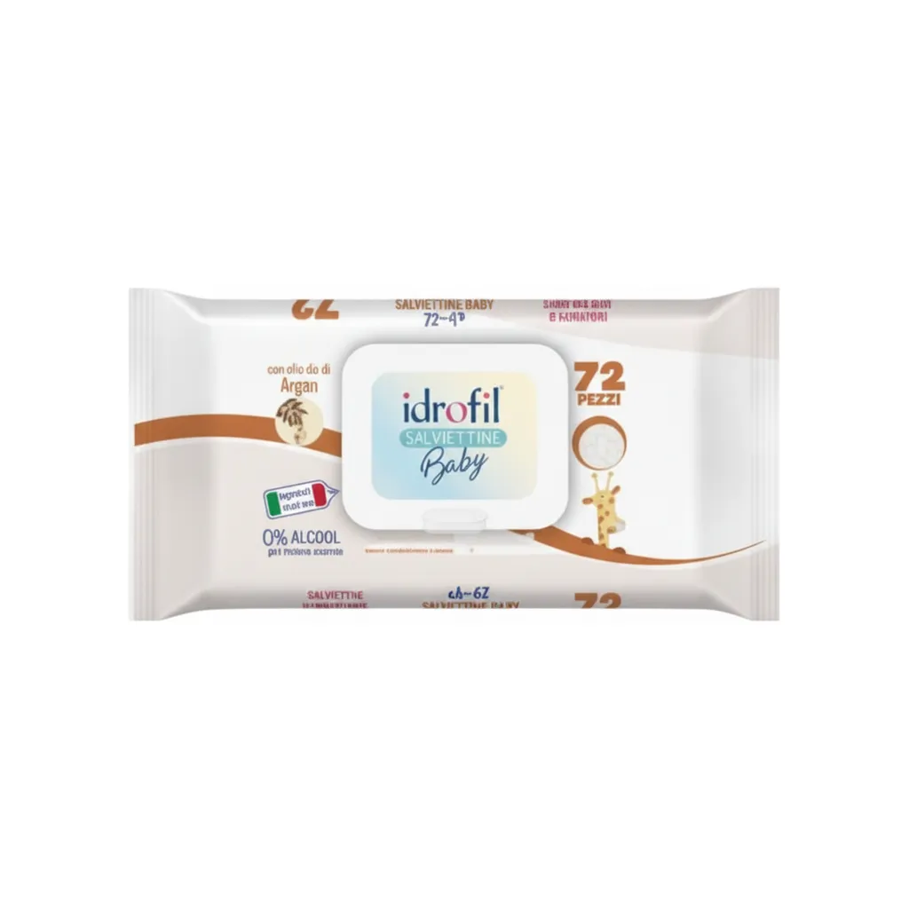 IDROFIL SALVIETTINE BABY 72 PZ