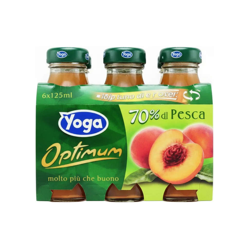 SUCCHI YOGA  PESCA VETRO ML125X6