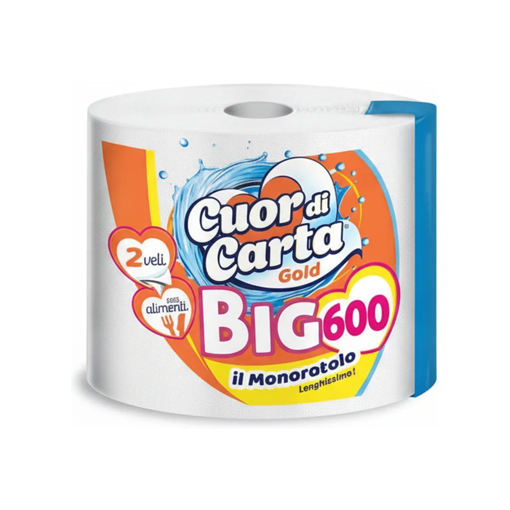 CUOR DI CARTA BOBINA SCIUGAT 600 STRAPPI