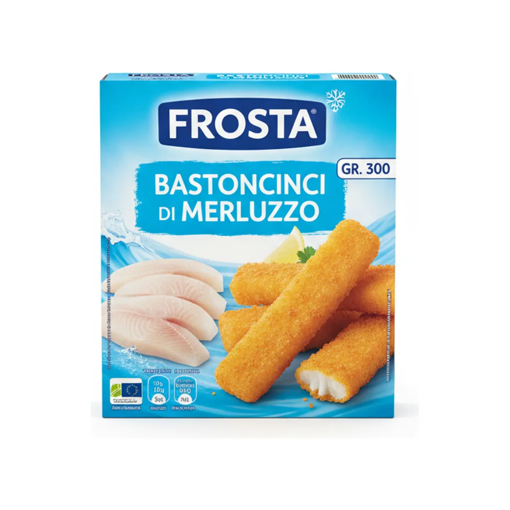 BASTONCINI MERLUZZO FROSTA GR 300