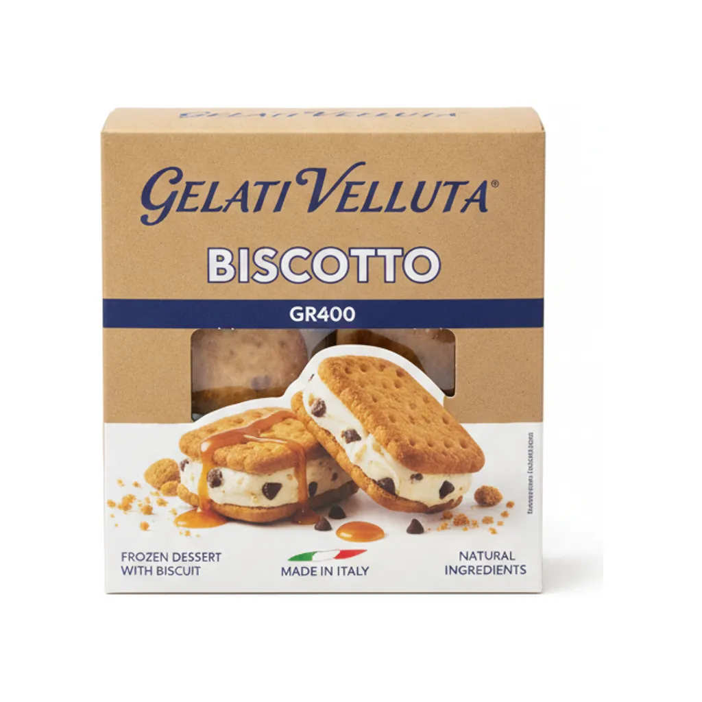 GELATI VELLUTA BISCOTTO GR400