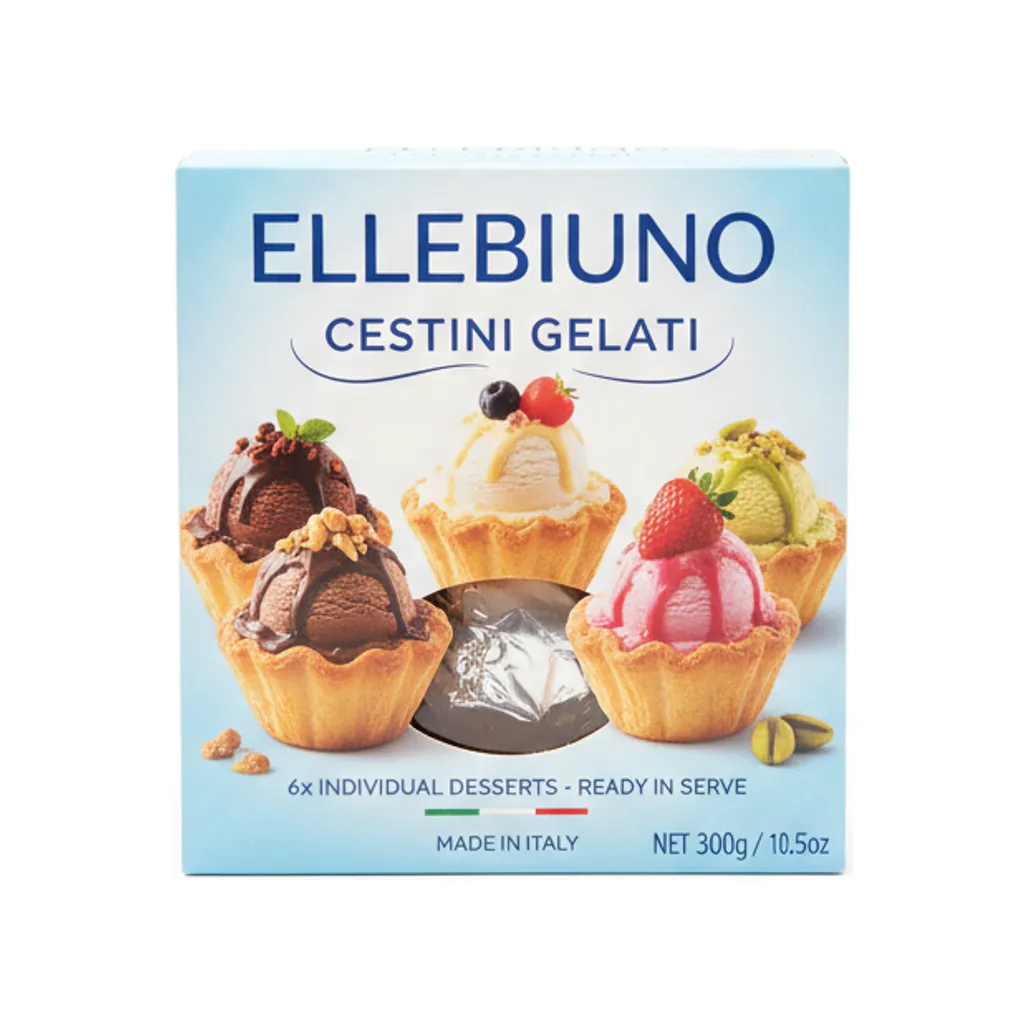 ELLEBIUNO CESTINI GELATI